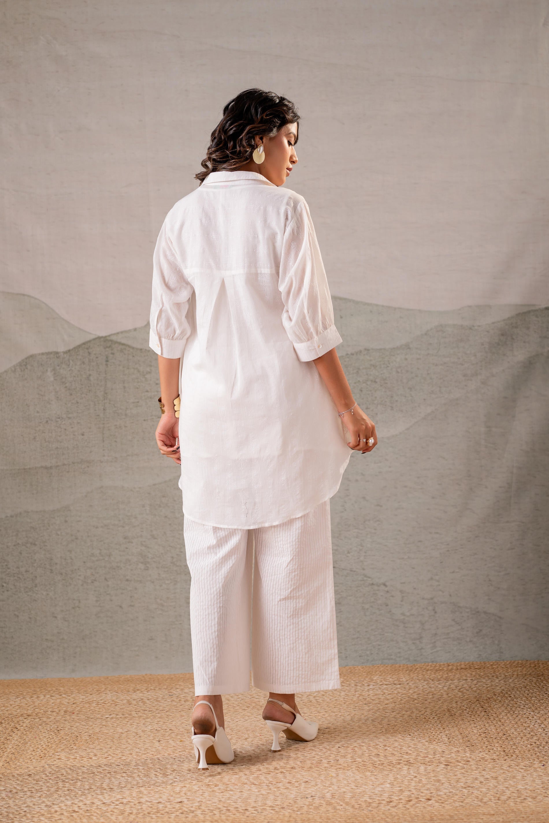 Juniper Cloud Whisper Relaxed Co-ord Set | Grocsy