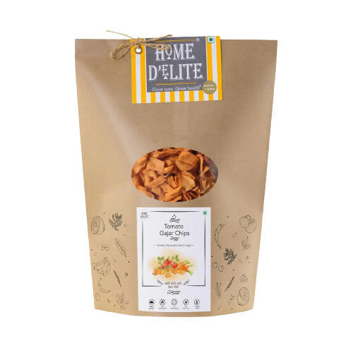 Home D'elite Tomato Gajar Chips | Grocsy