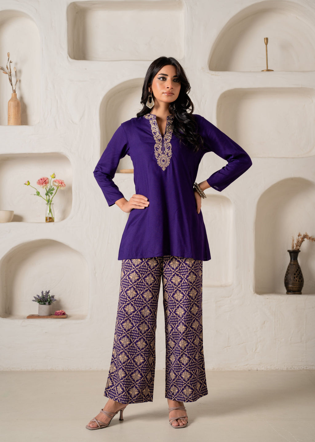 Juniper Indigo Royal Geometry Set | Grocsy