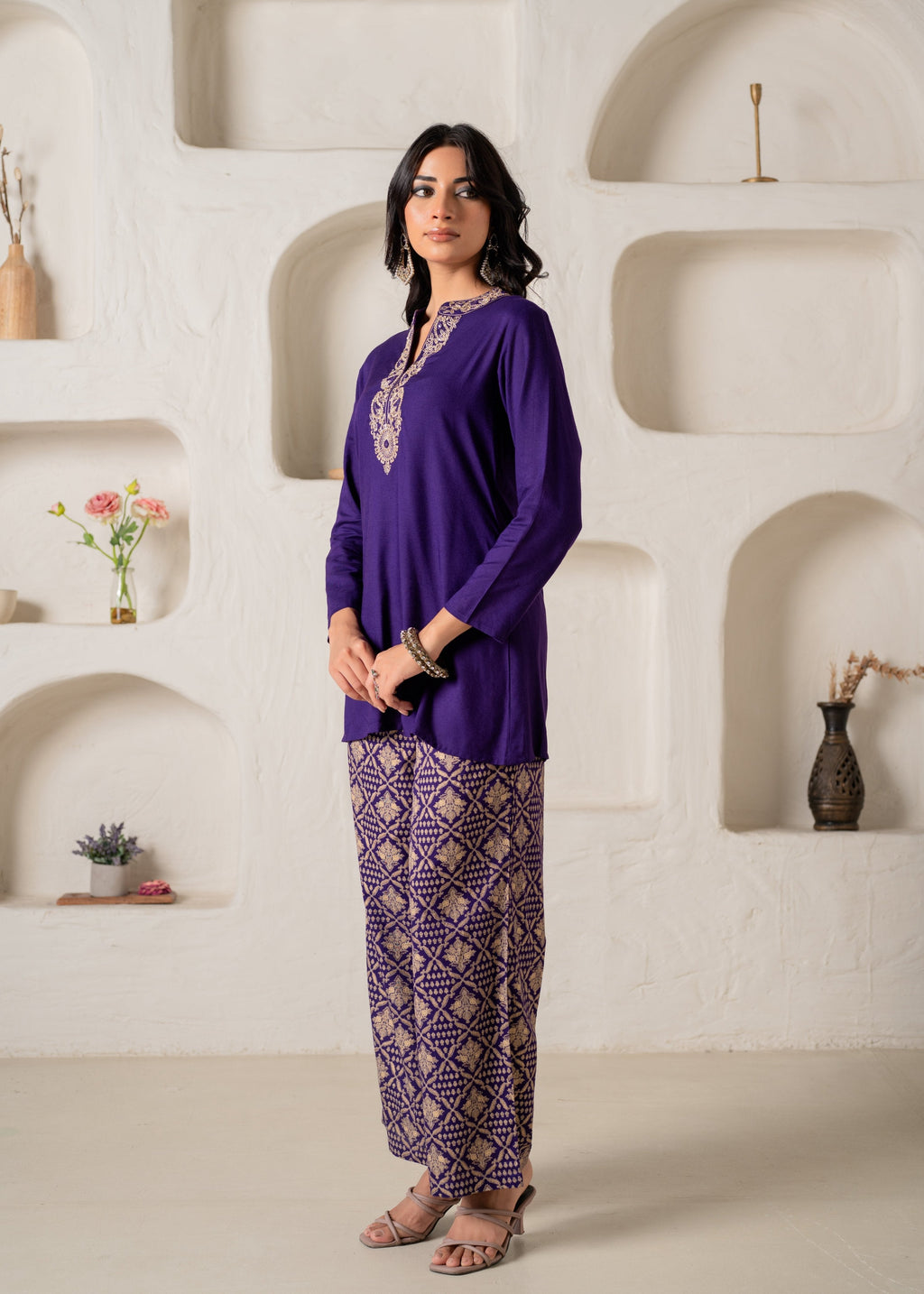 Juniper Indigo Royal Geometry Set | Grocsy