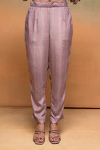 Juniper Pink Floral Embellished A-Line Kurta Pant And Dupatta Set With Beads & Sequence Work | Grocsy
