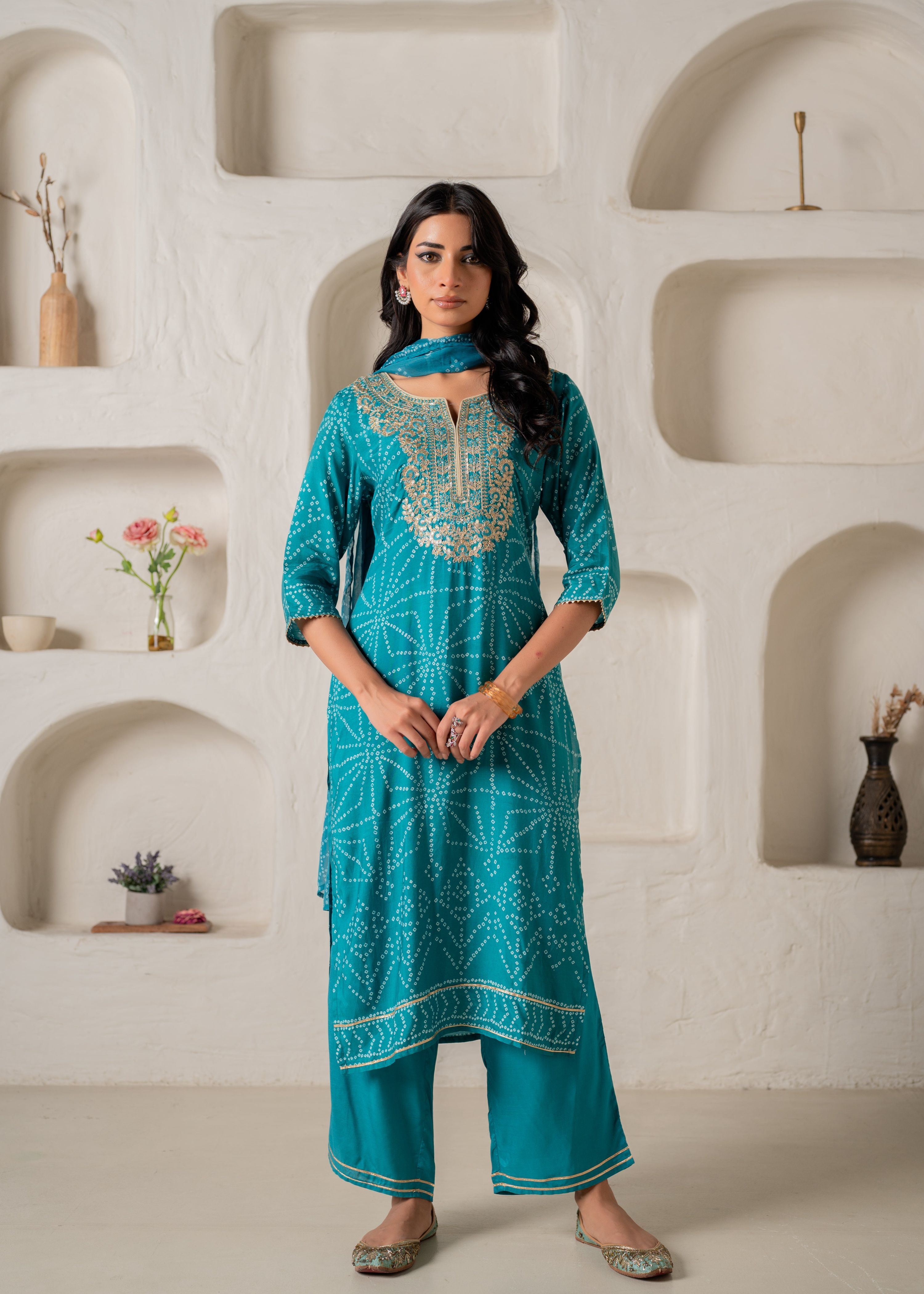 Juniper Turquoise Tie-Dream Ensemble | Grocsy