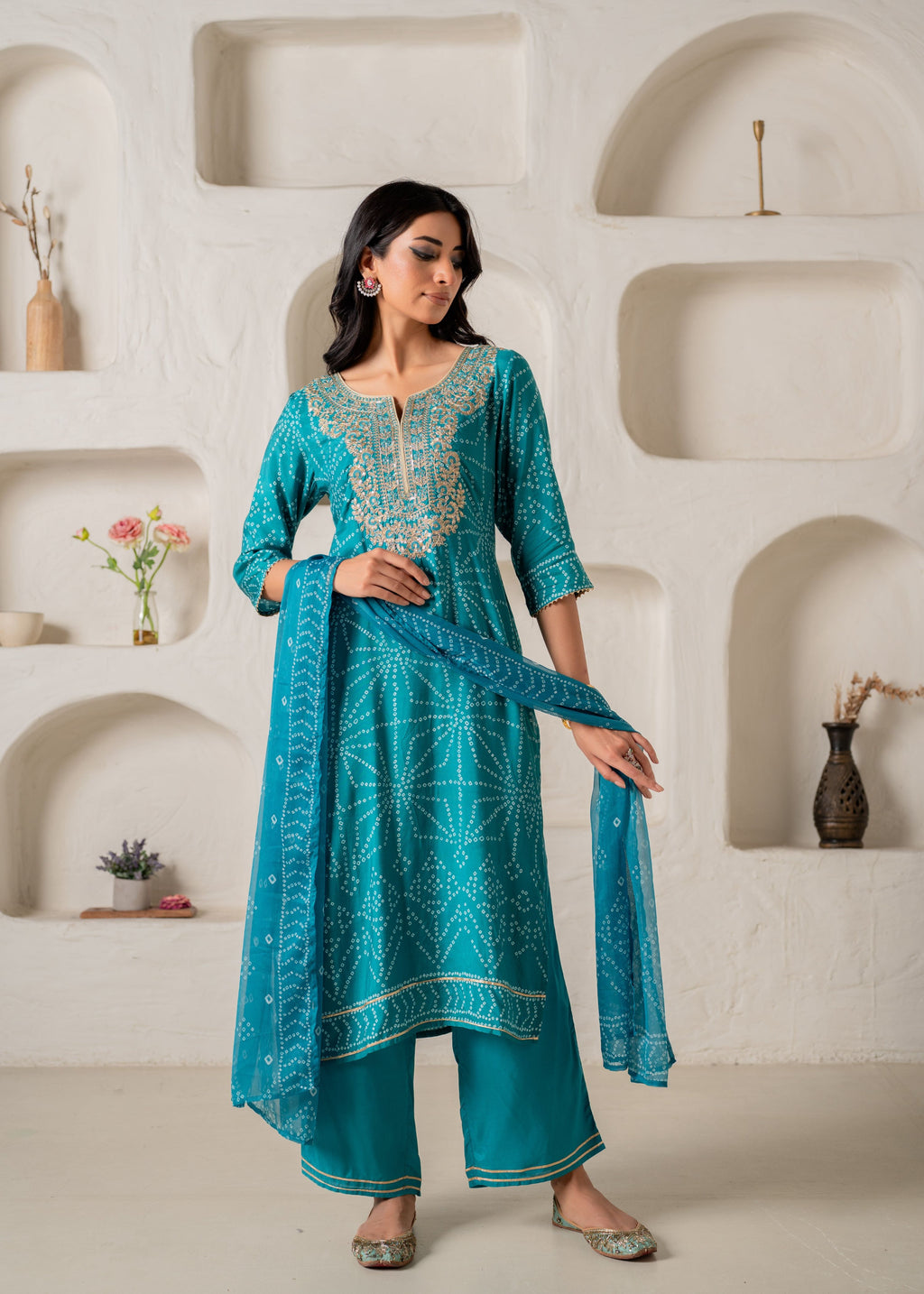 Juniper Turquoise Tie-Dream Ensemble | Grocsy