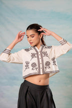 Juniper White Noir Flora Modern Set | Grocsy