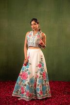 Juniper Contemporary Printed Top Skirt Set | Grocsy