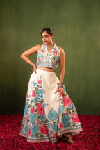Juniper Contemporary Printed Top Skirt Set | Grocsy