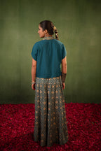 Juniper Virasat Printed Skirt Set | Grocsy