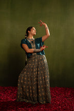 Juniper Virasat Printed Skirt Set | Grocsy