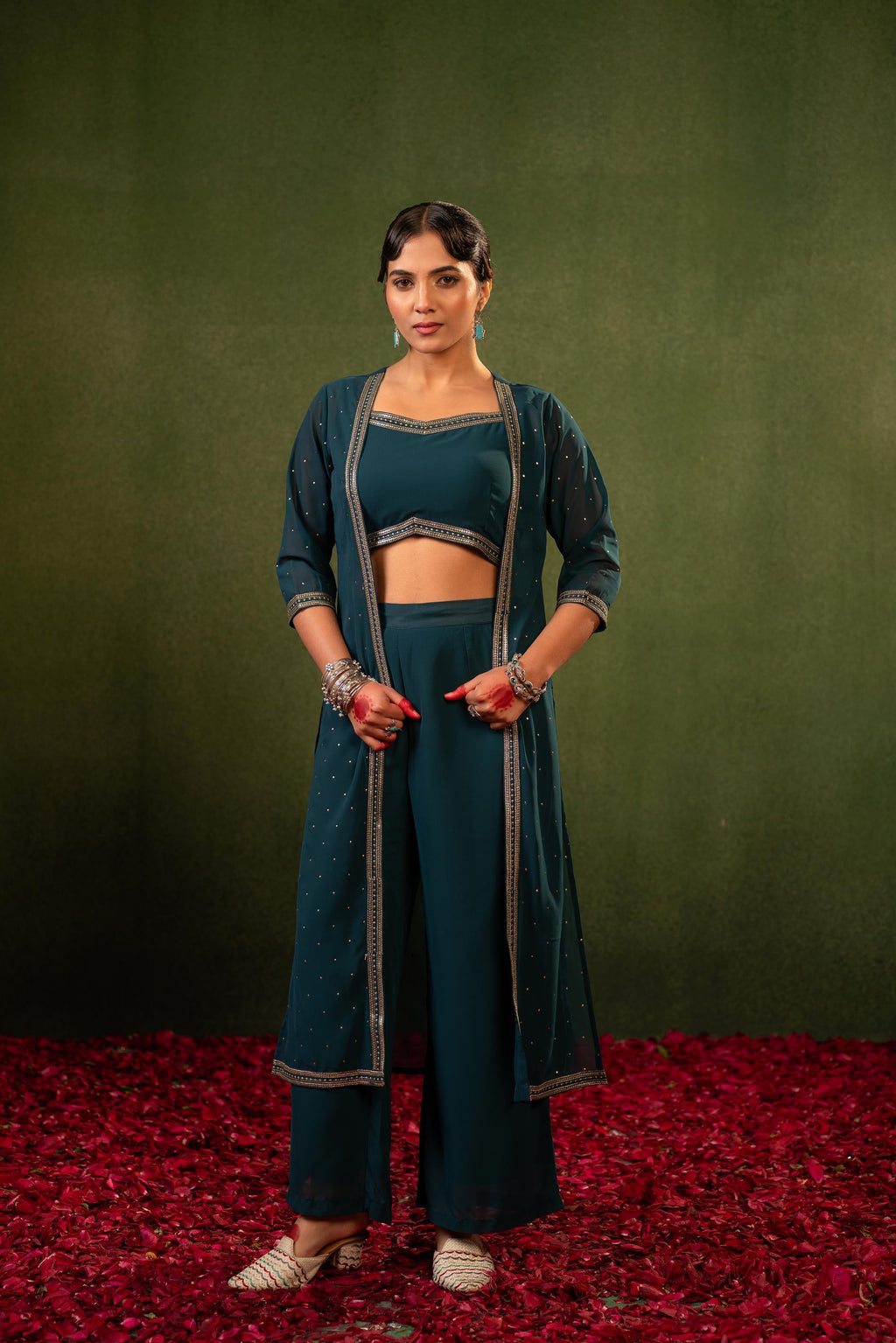 Juniper Jadegreen Aura Co-Ord Set | Grocsy