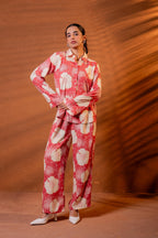 Juniper Women Relaxed Fit Floral Printed Co-Ord Set | Grocsy