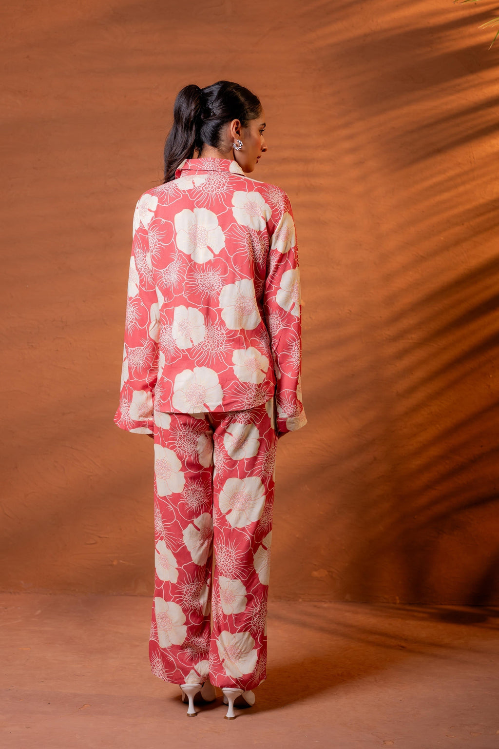 Juniper Women Relaxed Fit Floral Printed Co-Ord Set | Grocsy