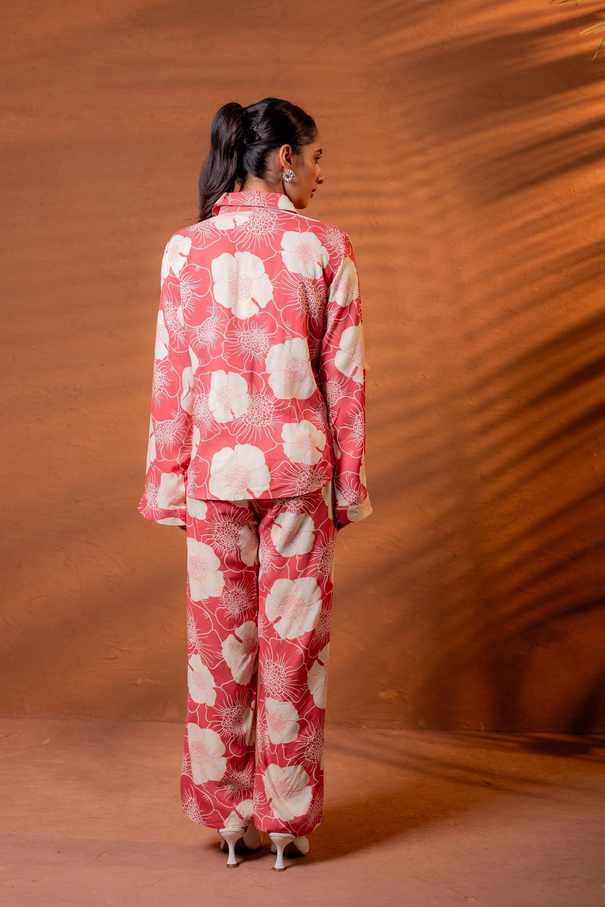 Juniper Women Relaxed Fit Floral Printed Co-Ord Set | Grocsy