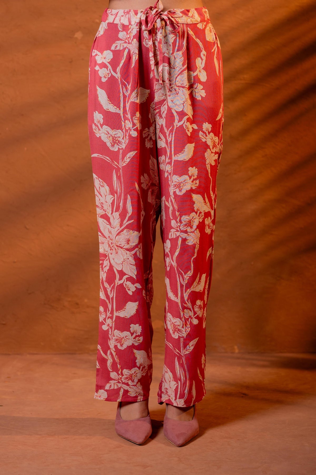 Juniper Women Relaxed Fit Floral Printed Co-Ord Set | Grocsy