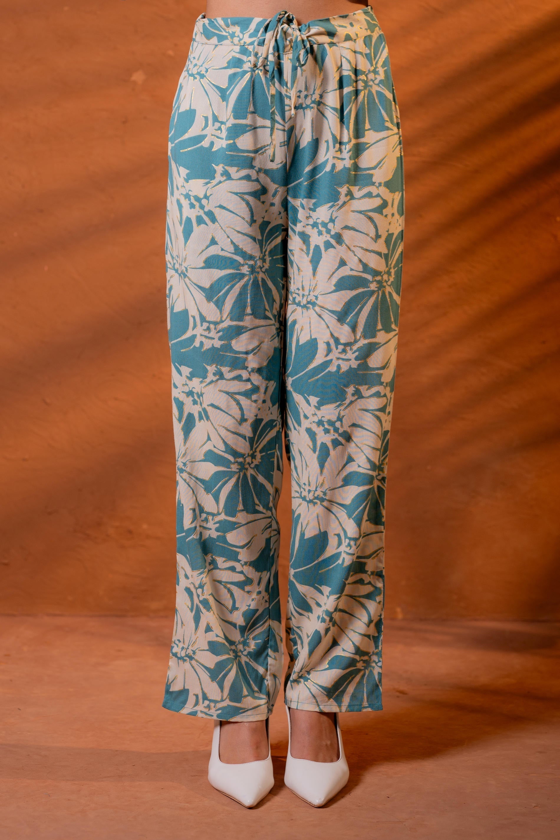 Juniper Women Relaxed Fit Floral Printed Co-Ord Set | Grocsy