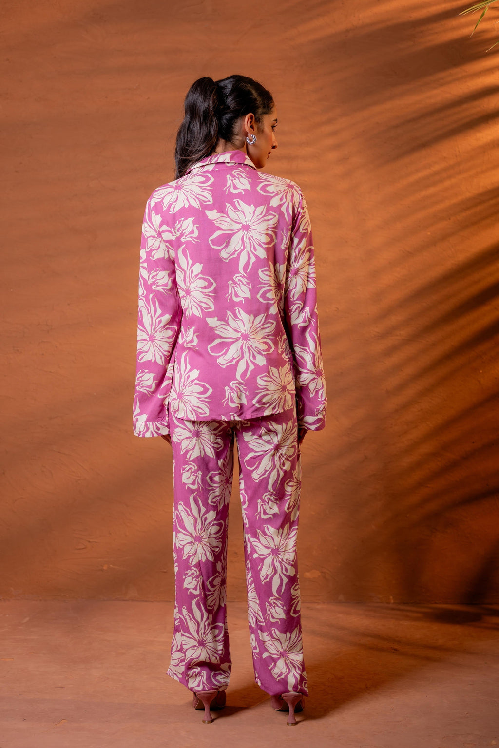 Juniper Women Relaxed Fit Floral Printed Co-Ord Set | Grocsy