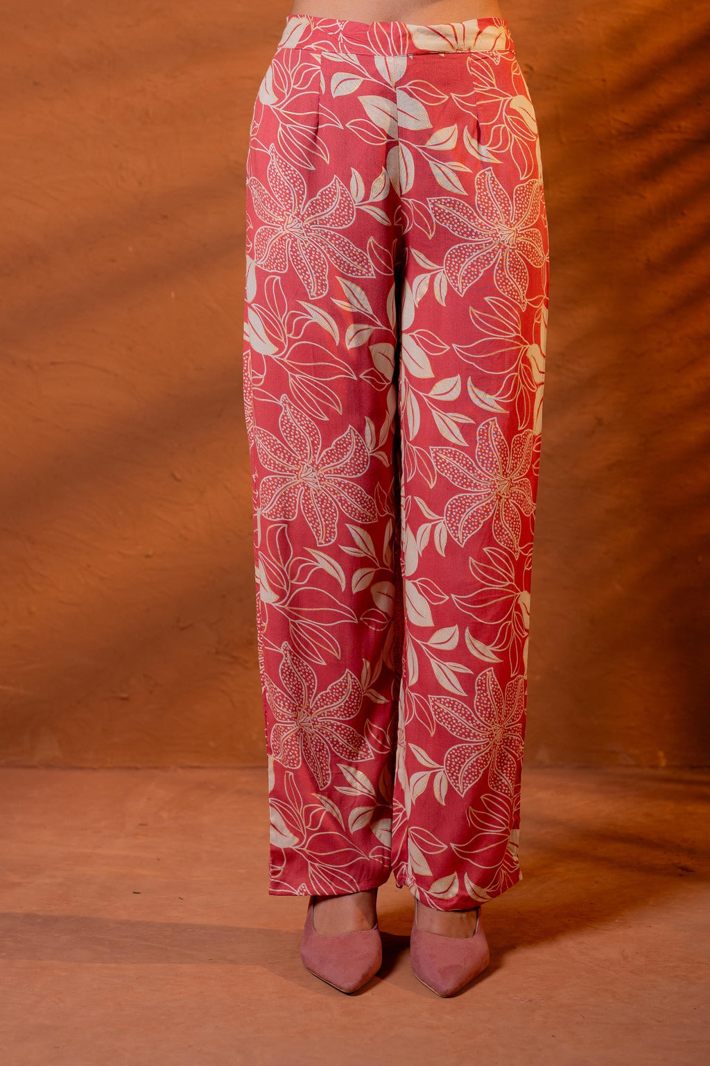 Juniper Women Relaxed Fit Floral Printed Co-Ord Set | Grocsy