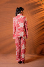 Juniper Women Relaxed Fit Floral Printed Co-Ord Set | Grocsy