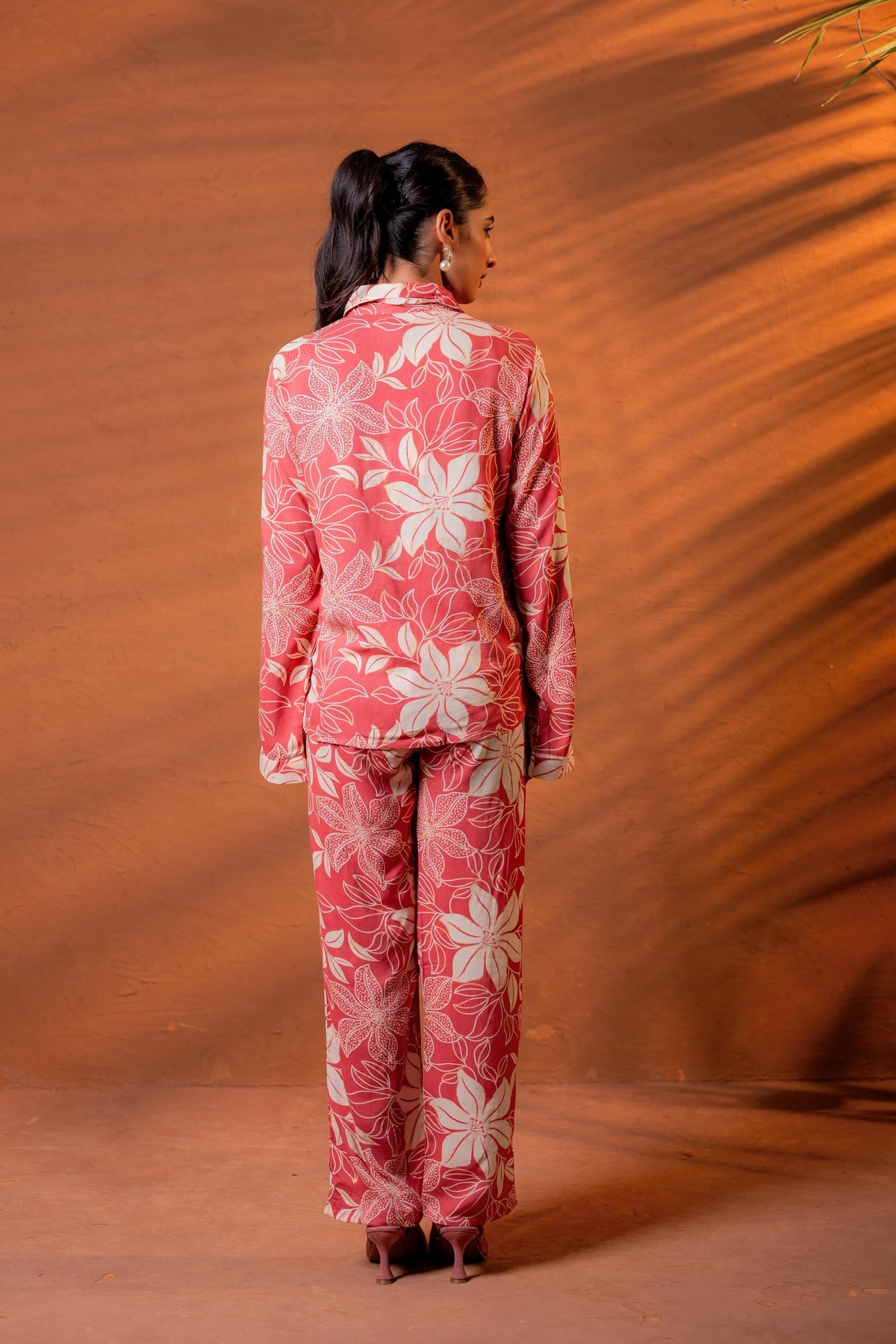 Juniper Women Relaxed Fit Floral Printed Co-Ord Set | Grocsy