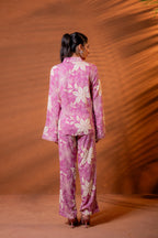 Juniper Women Relaxed Fit Floral Printed Co-Ord Set | Grocsy