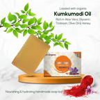 LA Organo Kumkumadi Handmade Natural Bath Soap | Grocsy