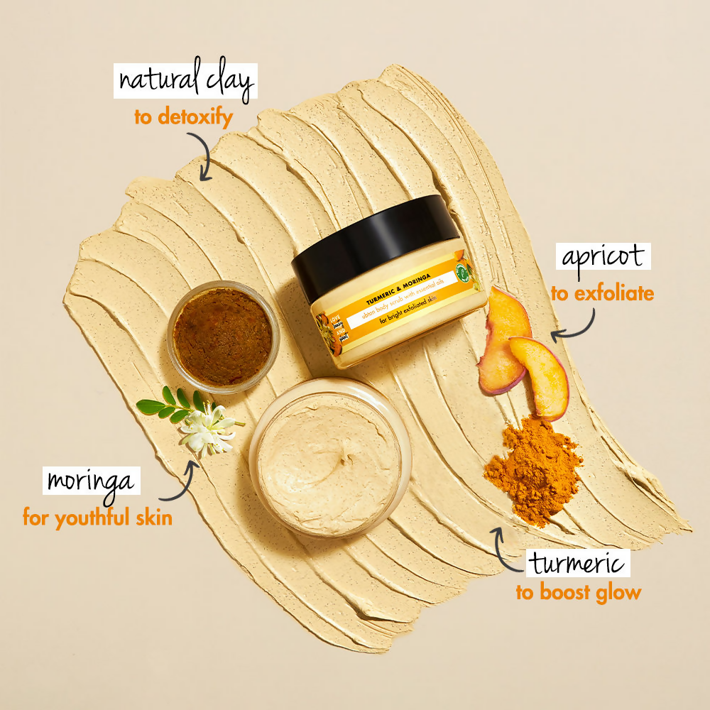 Love Beauty And Planet Turmeric & Moringa Body Scrub | Grocsy