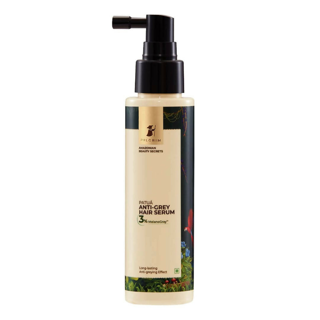 Pilgrim Patuá 3% MelanoGray Anti-grey Hair Serum To Reduce Grey Hair | Grocsy