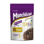 Munchilicious Granola - Dark Chocolate, Healthy & Nutritious Breakfast Cereal with Whole Nuts | Grocsy