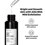 Brillare AHA BHA Exfoliating Face Peeling Solution | Grocsy