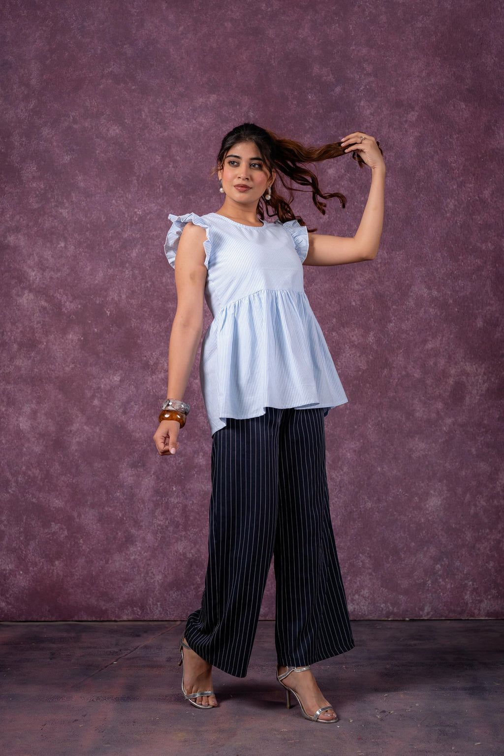 Juniper Urban Stripe Breeze Top | Grocsy