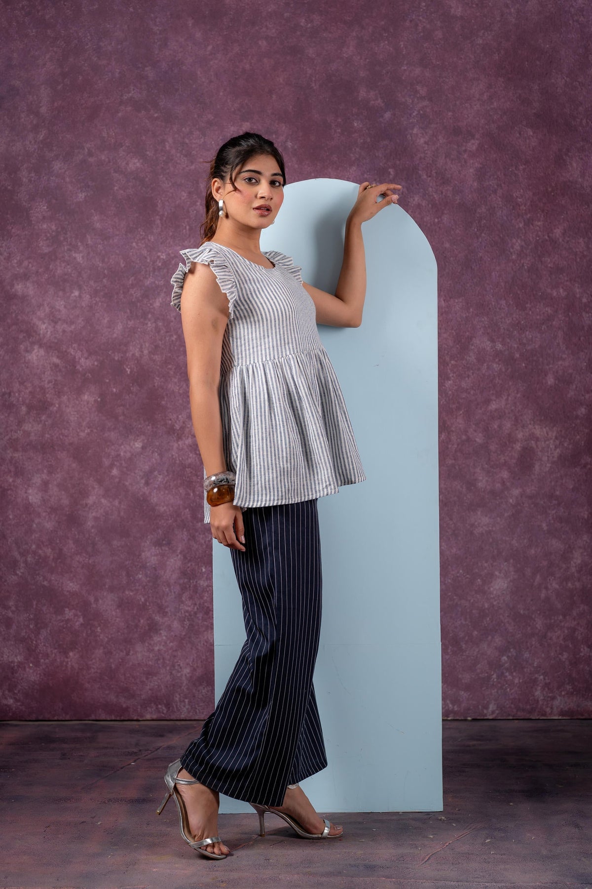 Juniper Urban Stripe Breeze Top | Grocsy
