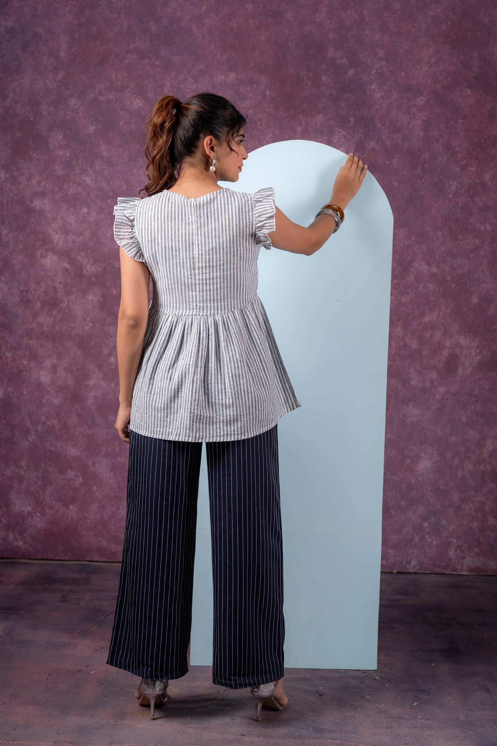 Juniper Urban Stripe Breeze Top | Grocsy