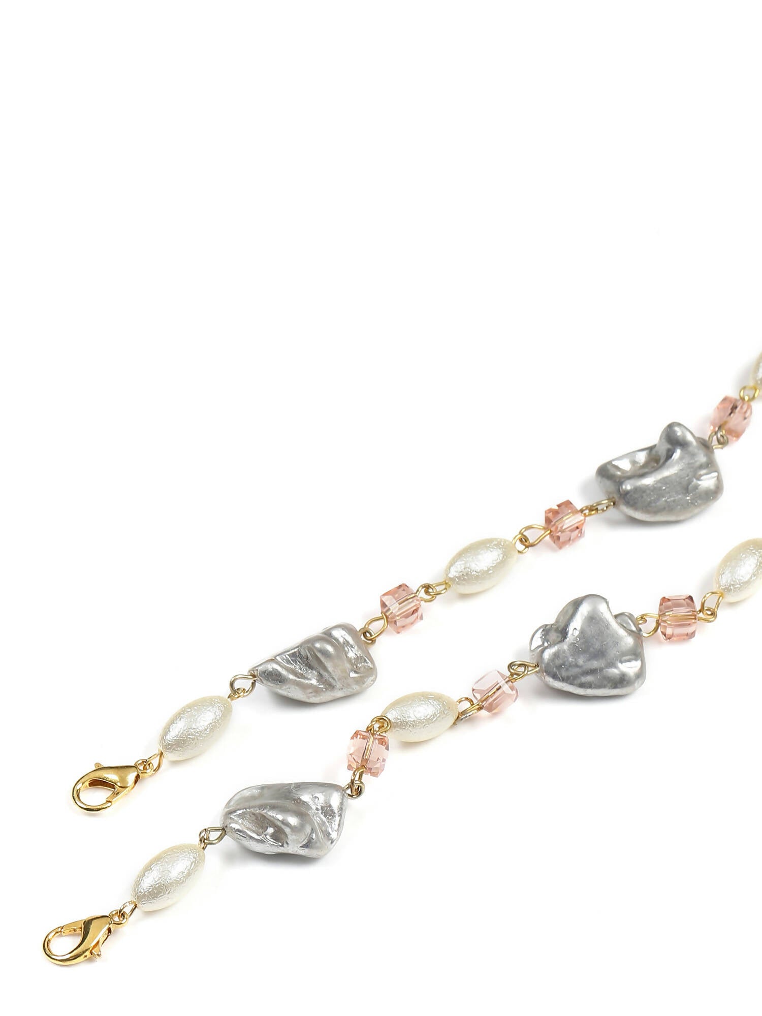Embellished Mask Chain - Ruby Raang | Grocsy