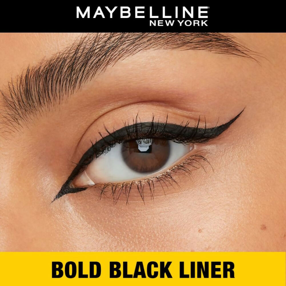 Maybelline New York Colossal Bold Pencil Eyeliner - Black Matte Finish | Grocsy