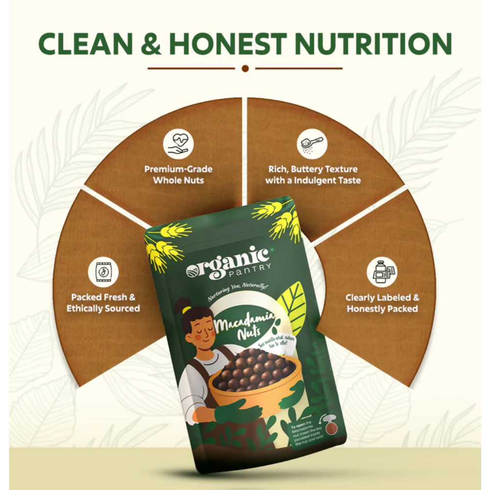 Organic Pantry Macadamia Nuts | Grocsy