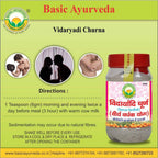 Basic Ayurveda Vidaryadi Churna (Veerya-Vardhak) | Grocsy