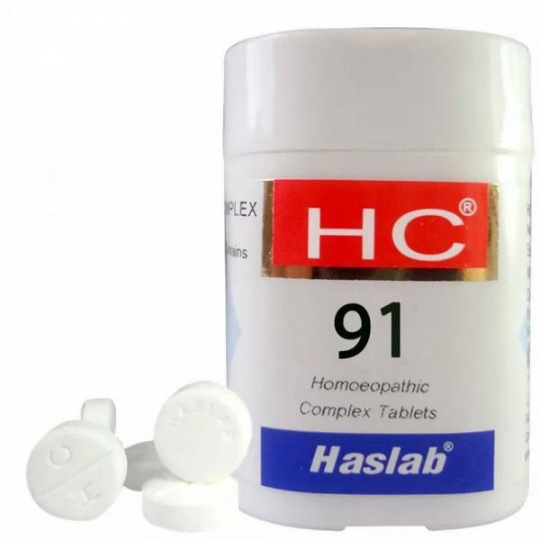 Haslab Homeopathy HC 91 Camphor Complex Tablets | Grocsy