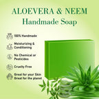 Prakriti Herbal Soap Aloevera and Neem | Grocsy