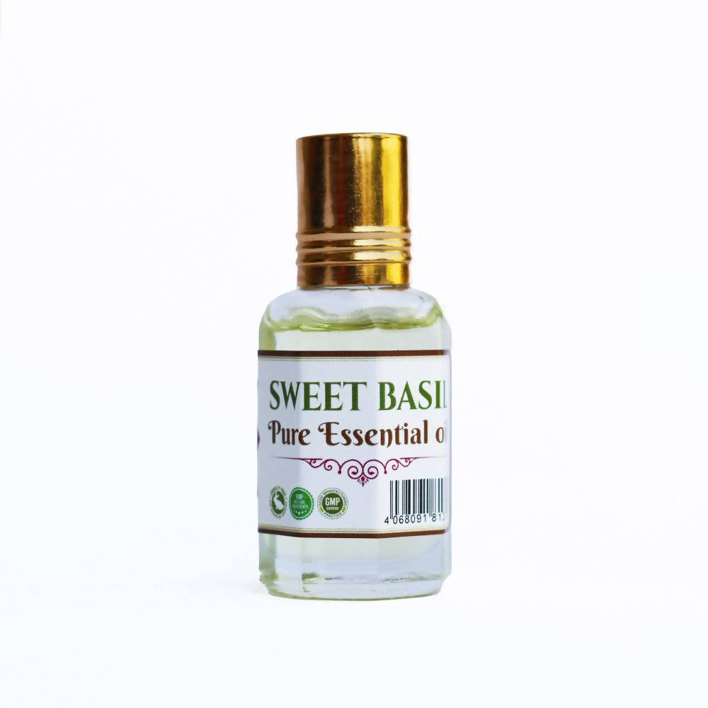 Wonder Herbals Sweet Basil Essential Oil | Grocsy