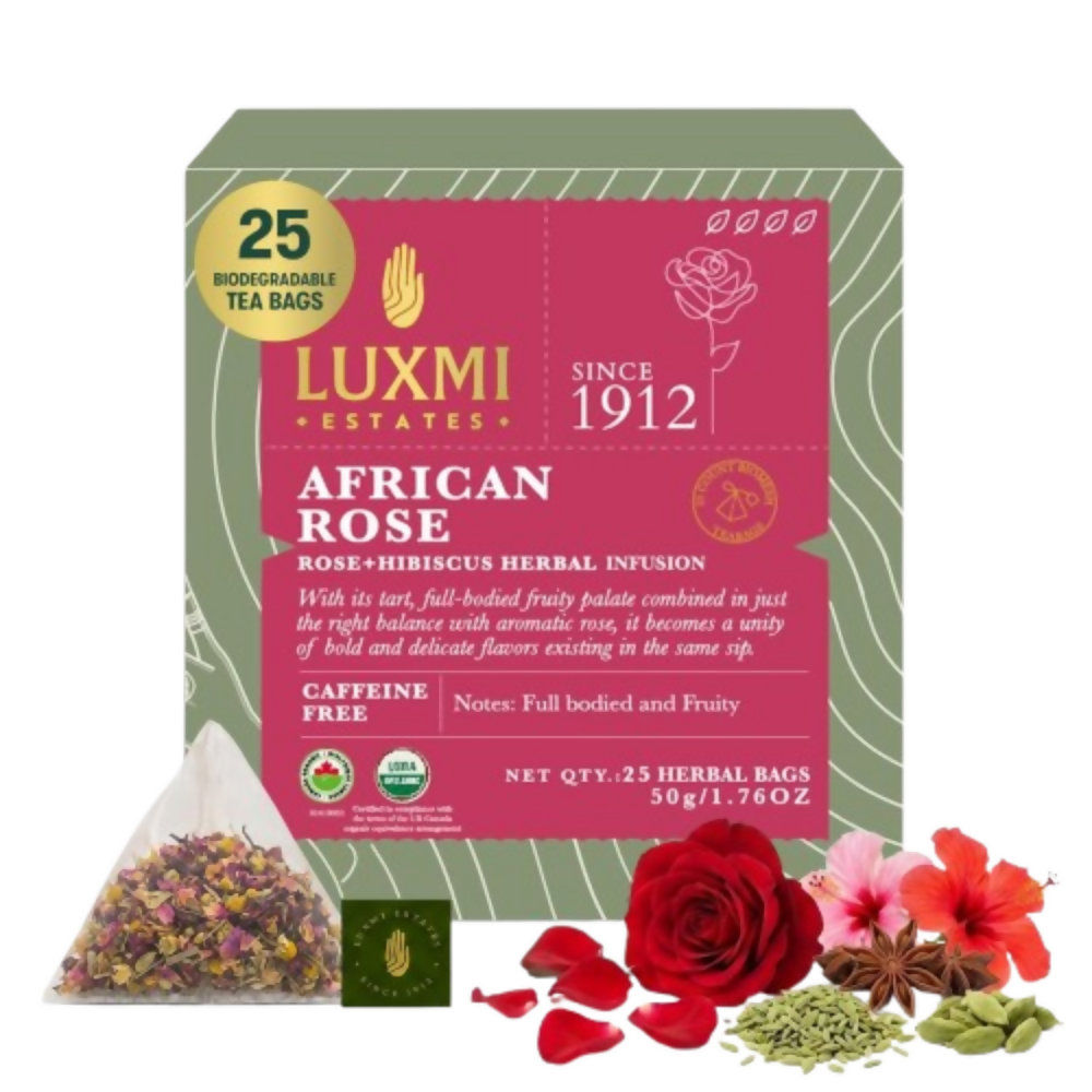 Luxmi Estates African Rose Herbal Infusion | Grocsy