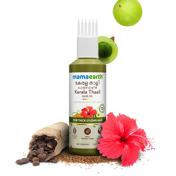 Mamaearth Kerala Thaali Hair Oil | Grocsy