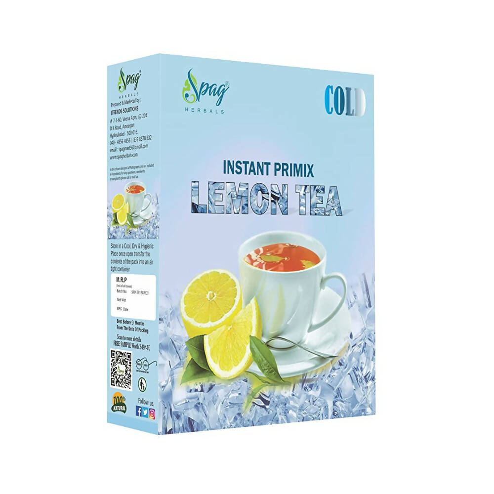 Spag Herbals Cold Instant Premix Lemon Tea | Grocsy