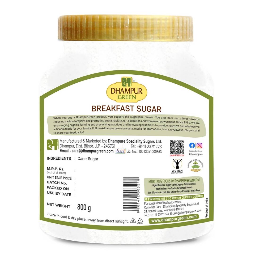 Dhampur Green Breakfast Sugar | Grocsy
