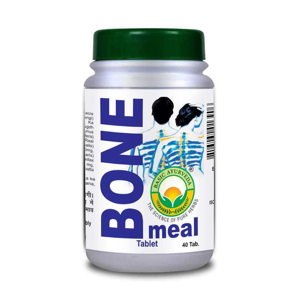 Basic Ayurveda Bone Meal Tablets | Grocsy