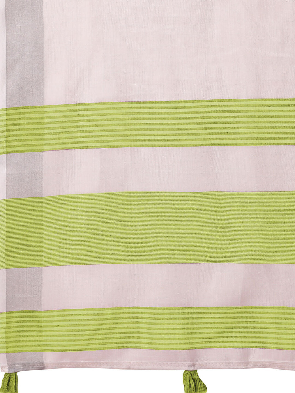 Shree Shyam Fashion The White Loom White Linen Cotton Saree | Grocsy