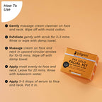 Pilgrim 24K Gold Facial Kit For Golden Glow | Grocsy