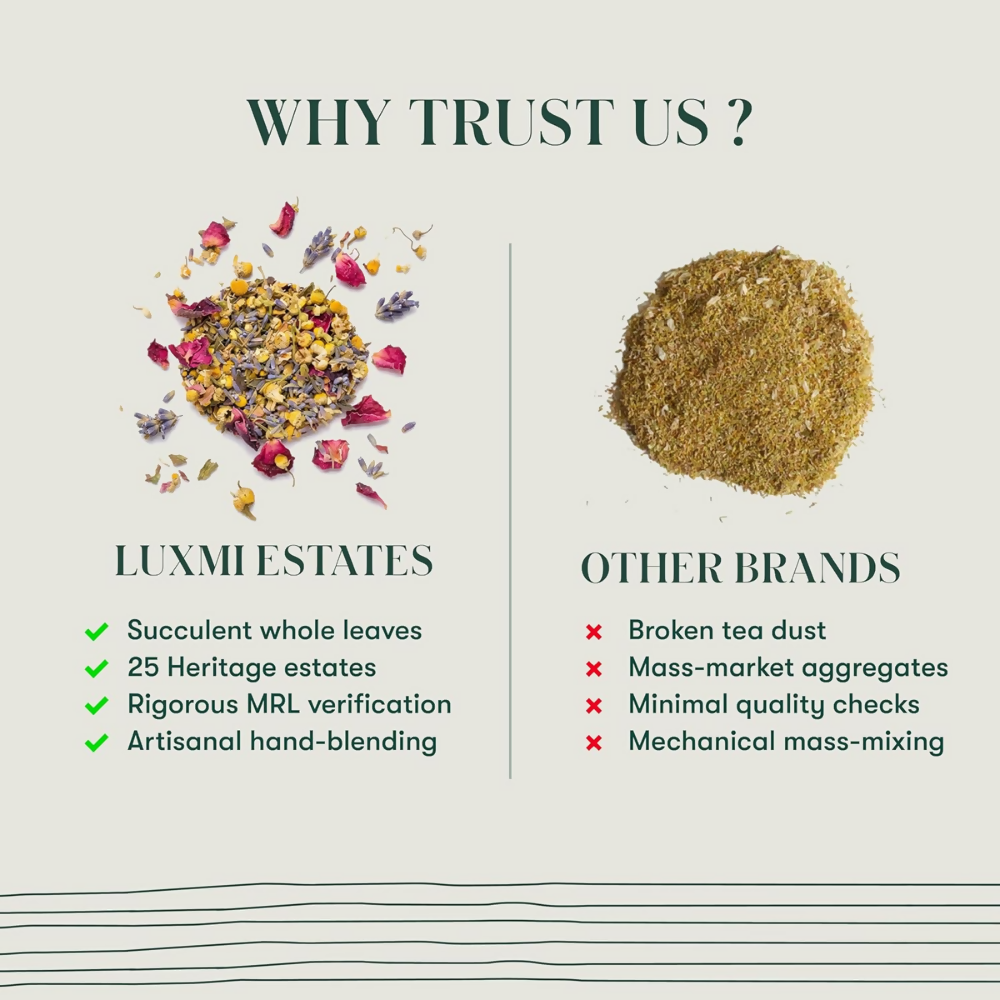 Luxmi Estates Valerian Dream – Organic Sleep Tea | Grocsy