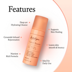 Indulgeo Essentials Cera Cleanse - Ceramide Foaming Face Wash | Grocsy