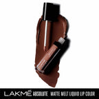 Lakme Absolute Matte Melt Liquid Lip Color - Cocoa Butter | Grocsy