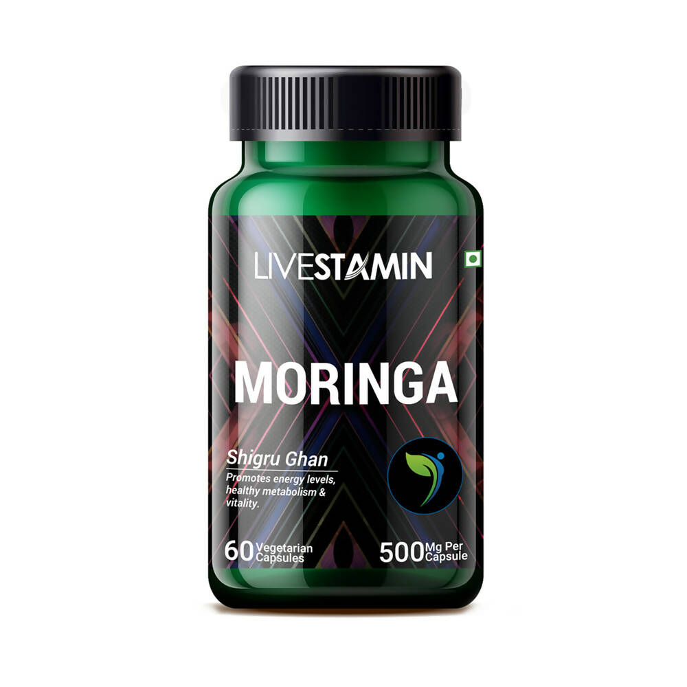 Livestamin Moringa Capsules | Grocsy
