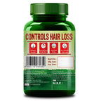 Himalayan Organics Plant Based Hair-Skin Vitamin Biotin + DHT Blocker Veg Capsules | Grocsy